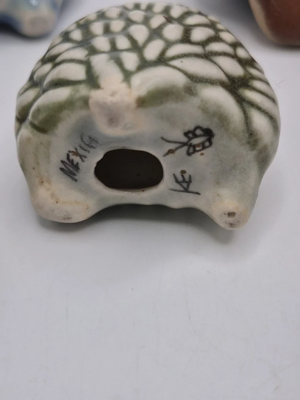 Hand-Painted Tonala Ken Edwards Signed Ceramic Owl Figurine Collection Mexico - Picture 15 of 16